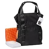 VASKER Baby Diaper Bag Backpack Nappy Bag Multifunction Water Resistant Organizer Travel Bag for Dad and Mom Stroller Straps Men Women Black Nylon