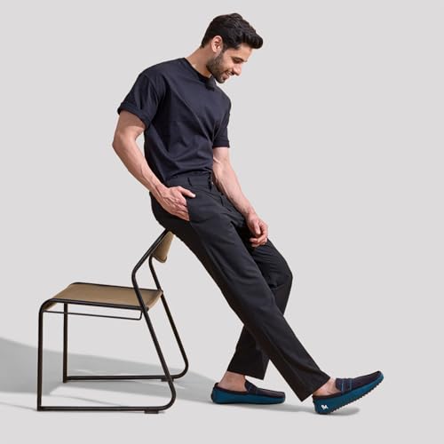 Image of Neeman's ReLive Knit Colorblock Loafer for Men | Breathable Knit Upper Comfortable, Lightweight & Flexible Sole