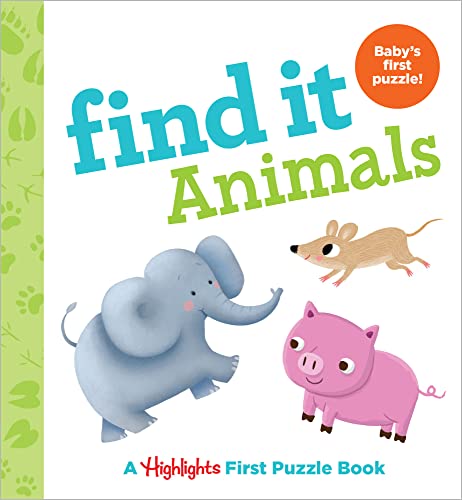 Image of Find It Animals: Baby's First Puzzle Book (Highlights Find It Board Books)