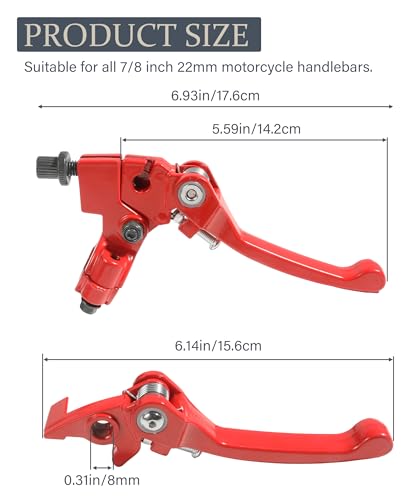 Vargtr KMTST001 Folding Clutch Brake Lever thumb #1