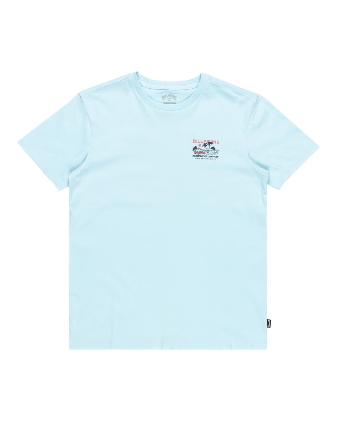 BILLABONG Short-Sleeved T-Shirt Palm Springs SS Boys Blue XS