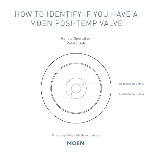 Moen T2693EPNL Voss Posi-Temp Pressure Balancing Eco-Performance Tub and Shower Trim Kit, Valve Required, Polished Nickel miniatura 6