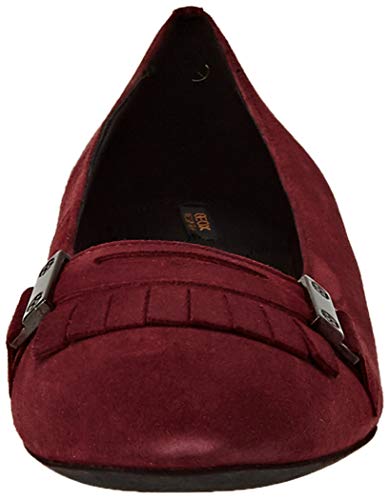 Geox Donna D Wistrey B Ballet Flat, (Bordeaux), 38...