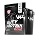 Produktbild 1kg Mammut Whey Protein Eiweißshake - Set (Red Banana + Protein Shaker)