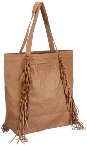 Antik Batik CHEYENNE CHEYENNE1CBS - Bolso de asas de cuero para mujer, color marrón, talla 45x36x15 cm