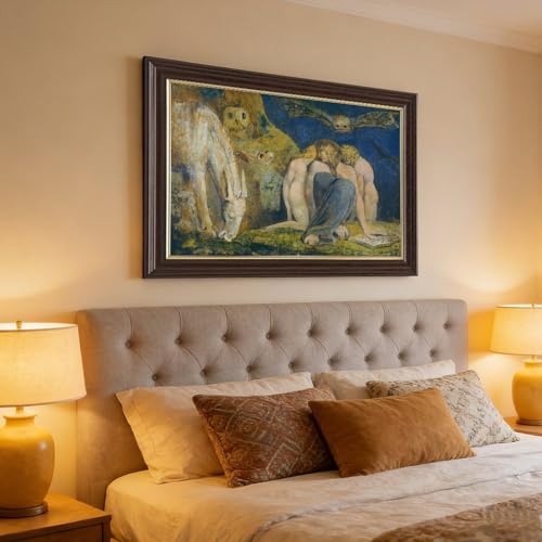 Impression sur toile tableau William Blake pour mur vide bureau - 4