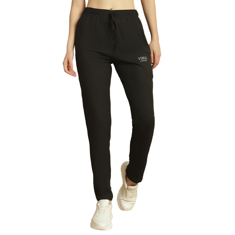 mack jonney Solid Regular Fit Polyster Lycra Trackpant for Women-P-picture-35