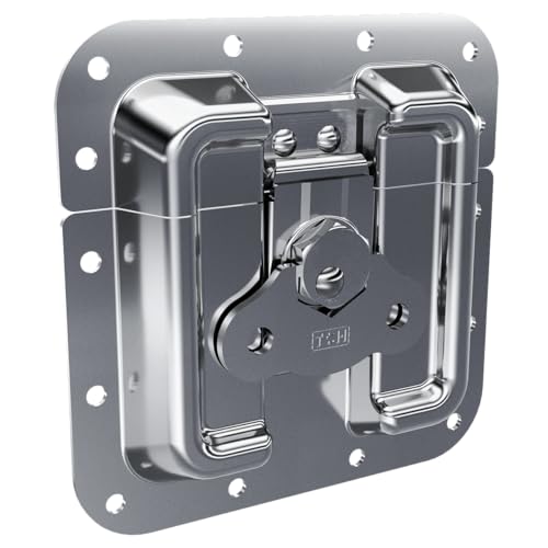 TCH Hardware - 501-423800 Surface Mount Latch, Zinc-Plated Steel, Secure Fastening for Panels and Enclosures