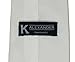 K Alexander Men's Solid WHITE Tie