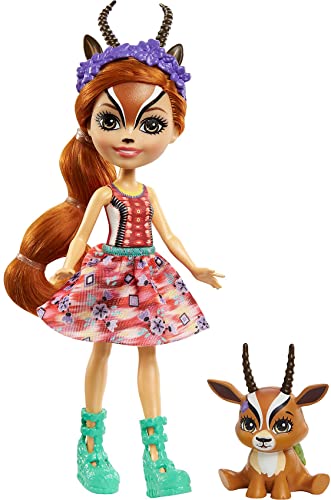 Enchantimals Gabriela Gazelle y Racer Muñeca con Mascota, para niñas y niños +4 años (Mattel GTM26) - Amazon Vine