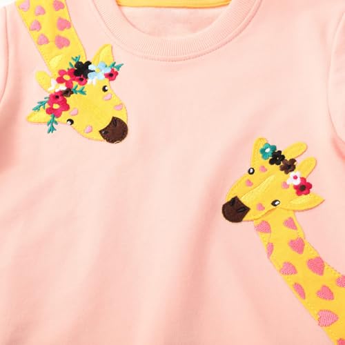 Image of Hongshilian Unisex Kids Cute Cartoon Cotton Sweater Shirt