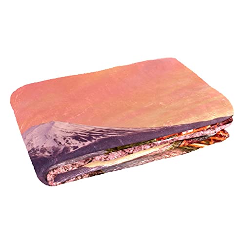 Couverture douce Fujiyoshida 150x100 cm pour lit et canapé