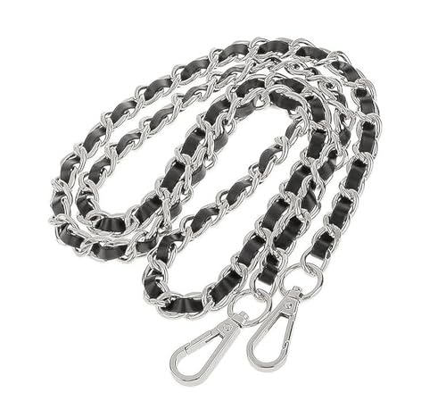123Arts Chain Strap Iron Replacement Strap Handbag Shoulder Bag Strap Bag Accessories,48 Inches