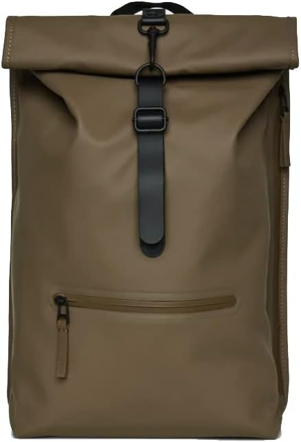 RAINS ROLLTOP RUCKSACK WOOD