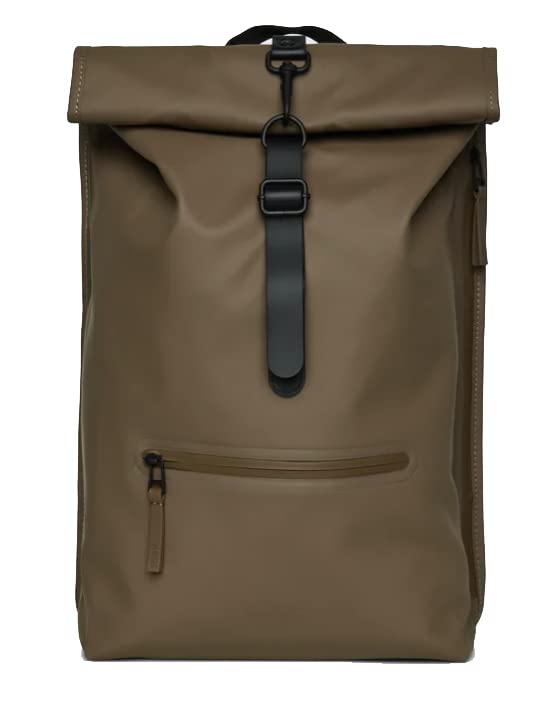 RAINS ROLLTOP RUCKSACK WOOD