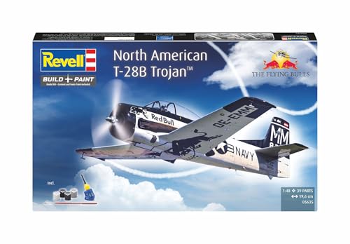 Maquette Revell Modellbau 05635 T-28B Trojan Flying Bulls à construire 1/48