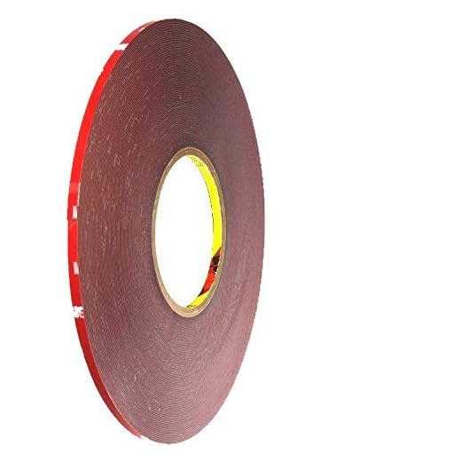 3M 4229P dubbelhäftande tejp – högpresterande självhäftande tejp – monteringstejp endast 0,40 €/m, 5 mm x 33 meter – i en återförslutningsbar ZIP-påse!
