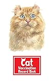 wellness kitten core  Cat Vaccination Record Book: American Curl Cat  Health and Wellness Log Book  6 x 9 inches, 112 Pages  Perfect Gift for Cat and Kitten Lovers