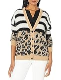 Relaxed & Loose Guess Guess Damen-Strickjacke Jenna Cardi SW1BR34 Z2R00, Black and Smoked Ani, XS