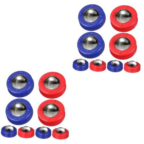 ibasenice 32 Stück Teiliges Shuffleboard Kugelset aus Robustem und Glatte Tischspiel Ersatz für Tisch Curling und Shuffleboard Zubehör Geeignet für Familie und Freunde