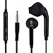 Produktbild Original Samsung Head-Set EO-EG920BBE in Schwarz für Samsung Galaxy S7 SM-G930F InEar In-Ear Kopfhörer Headset Ohrhörer Ohrstöpsel 3,5mm Stecker Stereo Sound Bulk verpackt