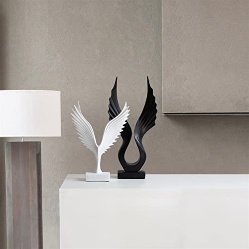 Sculpture ailes solides résine pour meuble vide manque d'inspiration