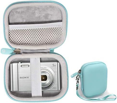 WGear Digital Camera Case for Canon PowerShot ELPH180, ELPH 190, ELPH 350 HS, ELPH 310 HS, ELPH 360; Sony W800/S, DSCW830; AbergBest 21 Mega Pixels; Kodak FZ43, FZ53-BL;Lecran