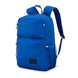 High Sierra Everclass Backpack - Travel or Work Laptop Bookbag with 360° Reflectivity, Dual Water Bottle Pockets & Fits Laptops Up To 15.6”, One Size, Cosmic Blue