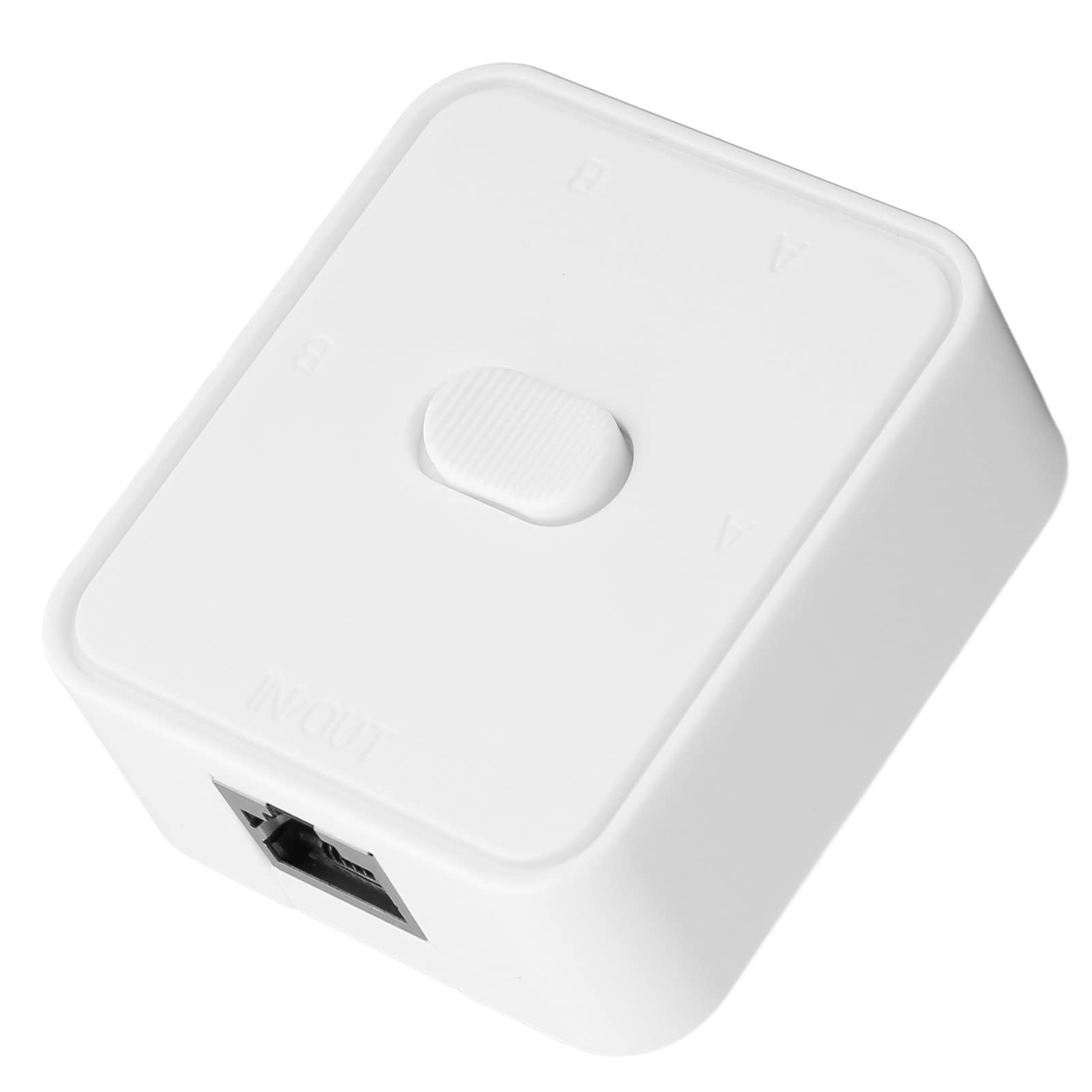 Switch de Rede Ethernet Não Gerenciado Gigabit de 2 Portas, RJ45