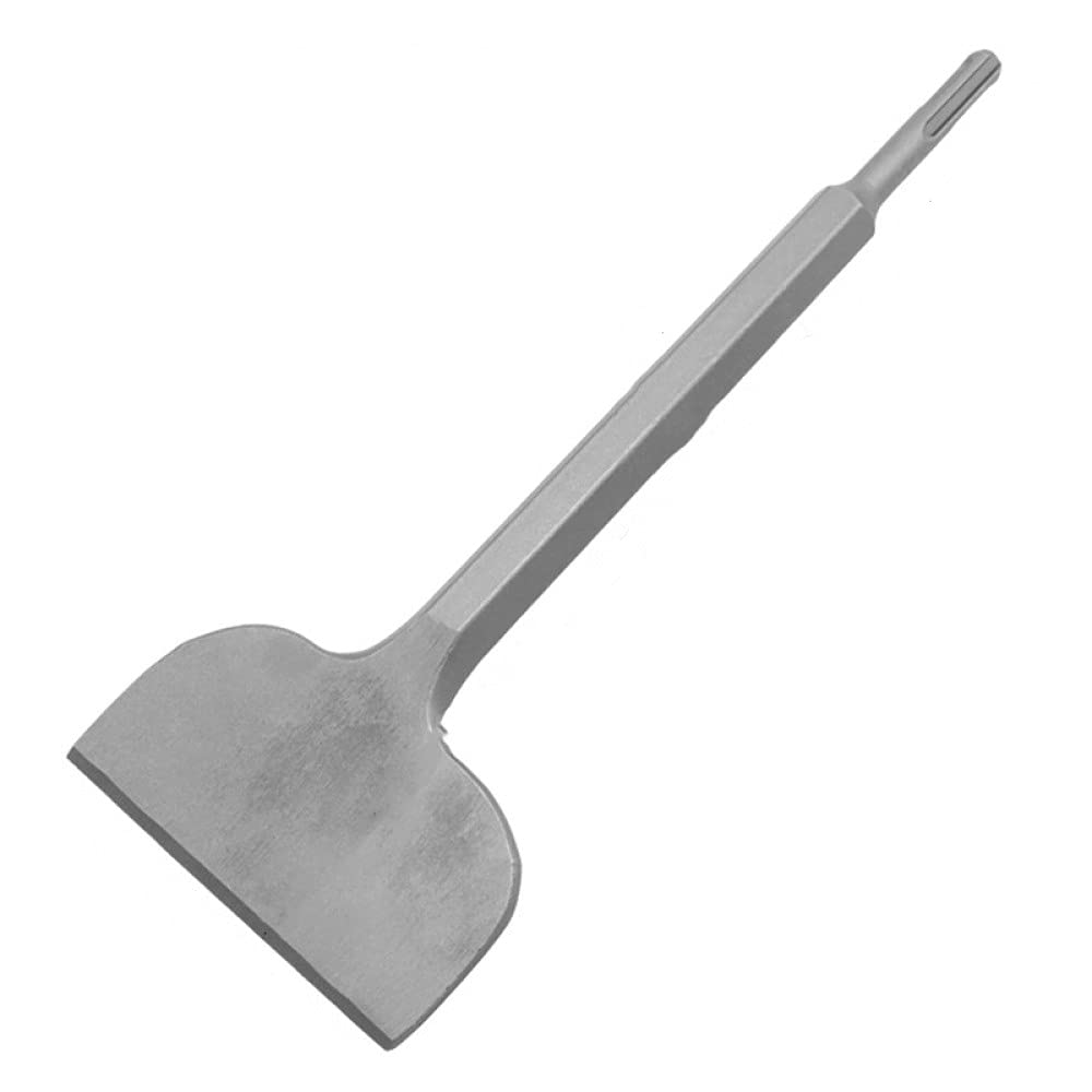 Martillo eléctrico Cincel Vástago redondo Dos hoyos Dos ranuras Cincel curvo Pala Pared Taladro de impacto de hormigón Codo Cincel de ensanchamiento, redondo 17x280x100mm