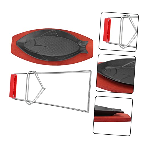 Poêle de cuisson pratique pour barbecue évitant aux aliments de coller