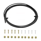 Bike Hydraulic Brake Hose Kit, 2500mm Bike Brake Oil Tube ID.2mm x OD.5mm with BH59...