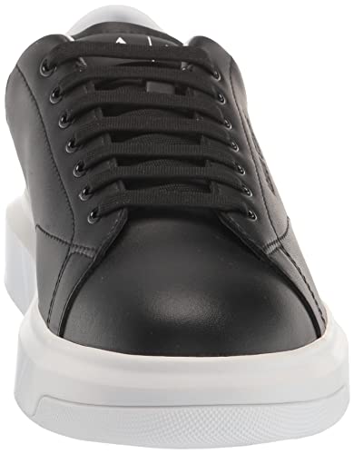 A｜X ARMANI EXCHANGE Men's Thick Sole Leather Sneakers2