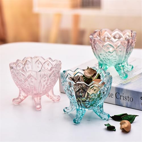 Pequeñas tazas de vidrio para sundae en tus meriendas de verano en la terraza 8