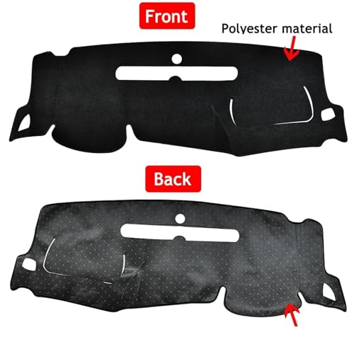 Tapis de tableau de bord pour Chevrolet Silverado et GMC Sierra 2007-2013 - 4