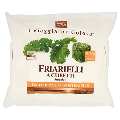 Il Viaggiator Goloso Friarielli a Cubetti da Filiera Ecosostenibile, 450g (Surgelato)