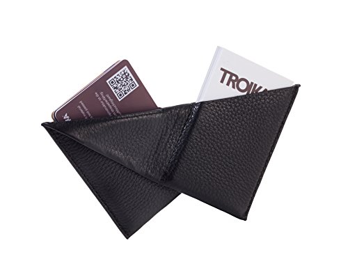 Troika KNIFF3 Porta carte di credito, 10 cm, Nero
