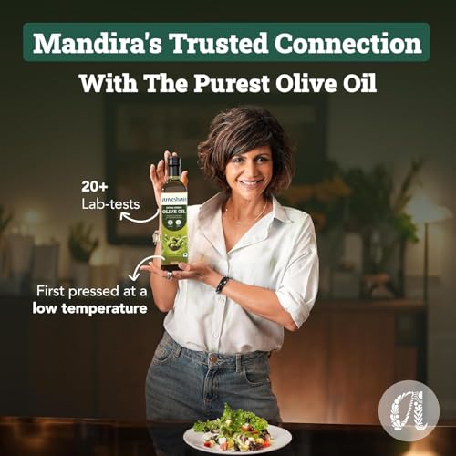 Image of Anveshan Extra Virgin Olive Oil - 1Lx2 | Cold Press Extraction | Rich in Vitamin E & K | Perfect for Salad Dressings, Sauteing, Marinades - Imported from Spain