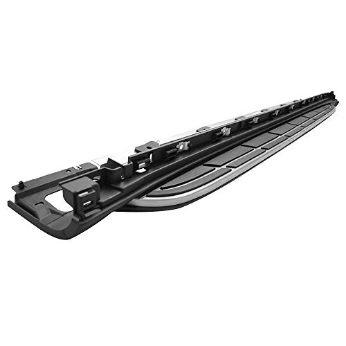 Estribos para Porsche Cayenne 2011-2018 aluminio negro y plata miniatura 5