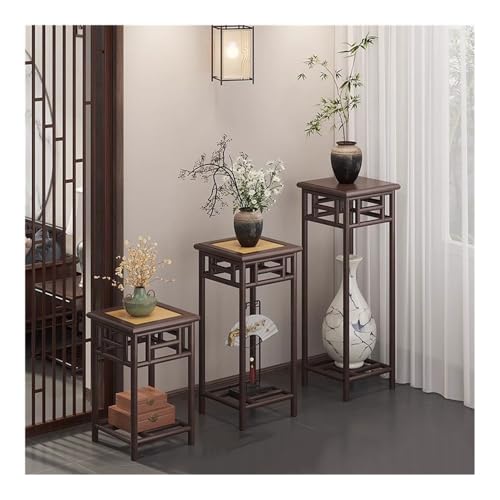 Support de vase et table de bonsaï en bois taille M style chinois - 6