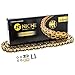 NICHE Gold 420 X-Ring Chain 126 Links with Connecting Master Link