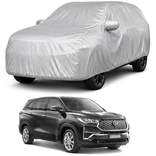 Image of Autofact Car Body Cover Compatible with Hycross 2022-2026 | Custom Fit Car Cover | 100% Water-Resistant| Triple-Stitched Lightweight Fabric | Dustproof | Indoor & Outdoor Use | Elastic Bottom