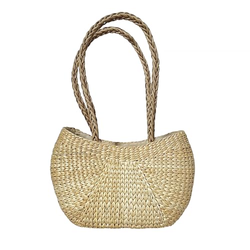 Handwoven Water Hyacinth Natural Woven Bag