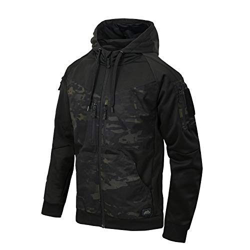 Helikon-Tex Rogue Hoodie (Fullzip) Black/Multicam Black