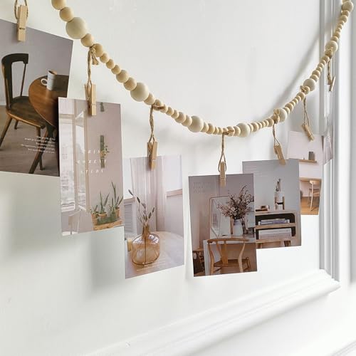 RXKFIGX Fotoseil mit Holzklammern, DIY Bilderrahmen Wanddekoration,Zum Aufhängen Von Fotopostkarten Bilderrahmen,Fotos Aufhängen Ideen Fotoaufhängun Fotovorhang zum Aufhängen mit 18 Clip RXKFIGX Fotoseil mit Holzklammern, DIY Bilderrahmen Wanddekoration,Zum Aufhängen Von Fotopostkarten Bilderrahmen,Fotos Aufhängen Ideen Fotoaufhängun Fotovorhang zum Aufhängen mit 18 Clip