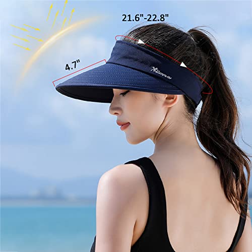 Sombrero visera Peicees con ala ancha para mujer miniatura 5