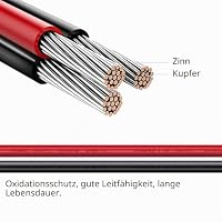 ZkeeShop Solarladekabel Solarstecker auf XT60 Adapter Stecker Anschluss von Solarpanel 12AWG Kabel für EF DELTA 2 River Pro Solargenerator Tragbare Powerstation (7.62M) – Ansicht 4