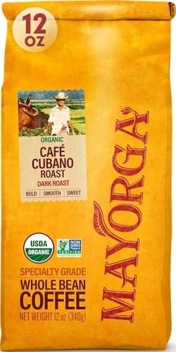 Mayorga Organic Coffee Cafe Cubano Roast Whole Bean