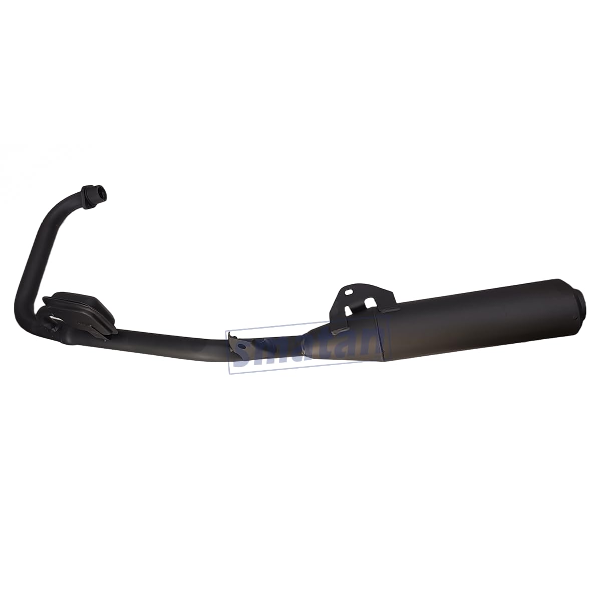 SMATAN Heavy Duty Exhaust Silencer for Bajaj Pulsar 150 / Pulsar 180