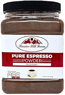 Pure Espresso Powder by Hoosier Hill Farm, 8oz (Pack of 1)